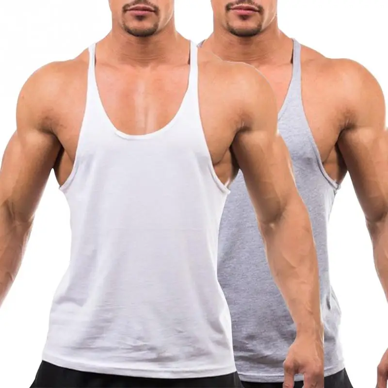 Летний мужской жилет, майка для бодибилдинга без рукавов, однотонный тонкий жилет