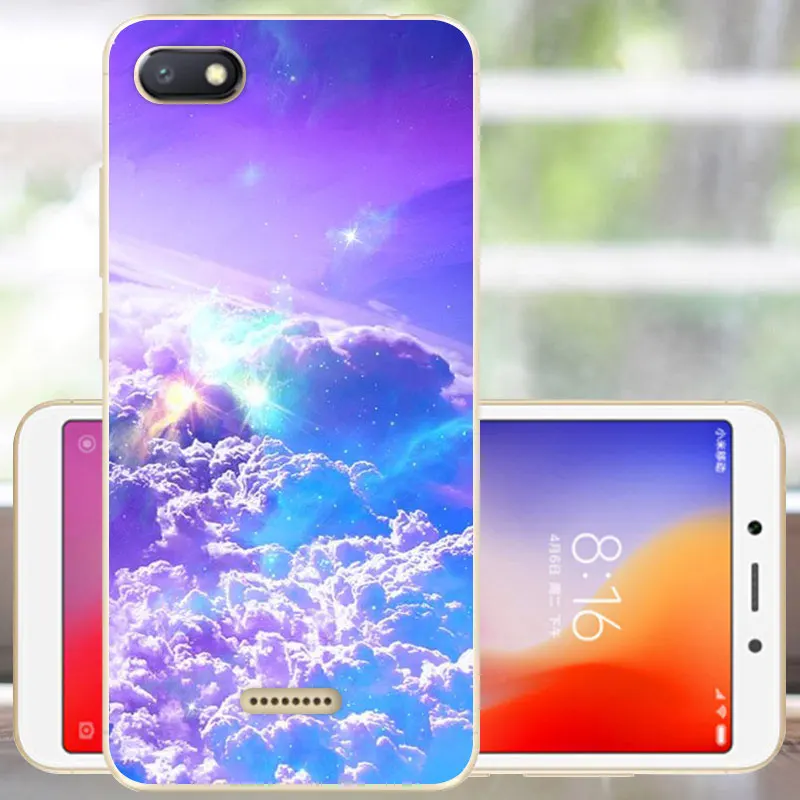 Чехол для Fanatu Xiaomi Redmi 6A, силиконовый чехол для Redmi 6A, мягкий ТПУ чехол-бампер для Redmi 6 A 6A, задняя крышка - Цвет: CSY