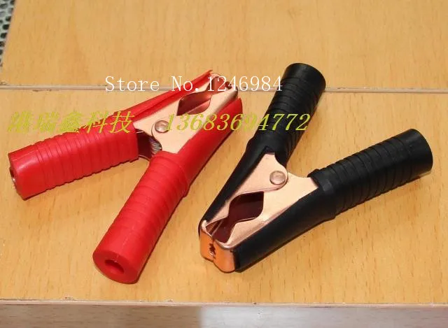 [SA] Аксессуары для питания зажим аккумулятора головы крокодила-50 шт./лот |