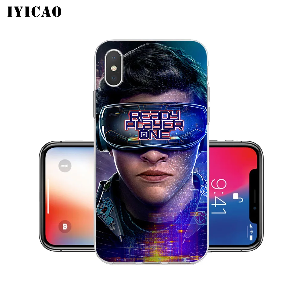 IYICAO Ready Player One movie Мягкий силиконовый чехол для телефона iPhone X XR XS MAX 6 6s 7 8 Plus 5 5S SE TPU |