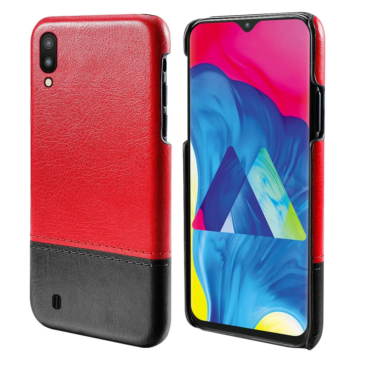 Чехол из искусственной кожи для Asus ZenFone 4 Max ZC520KL ZC554KL тонкий Двухцветный Жесткий