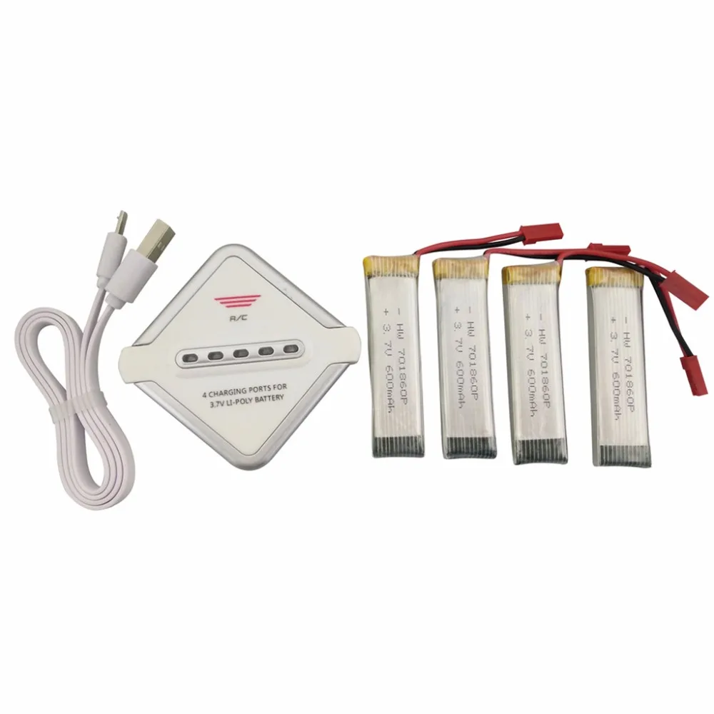 

4 шт. 3,7 в 600 мАч батарея UDI U815A U817A U818A для WLtoys V929 V939 V949 V959 V969 V979 V989 V999 V222 для Syma S032G самолета