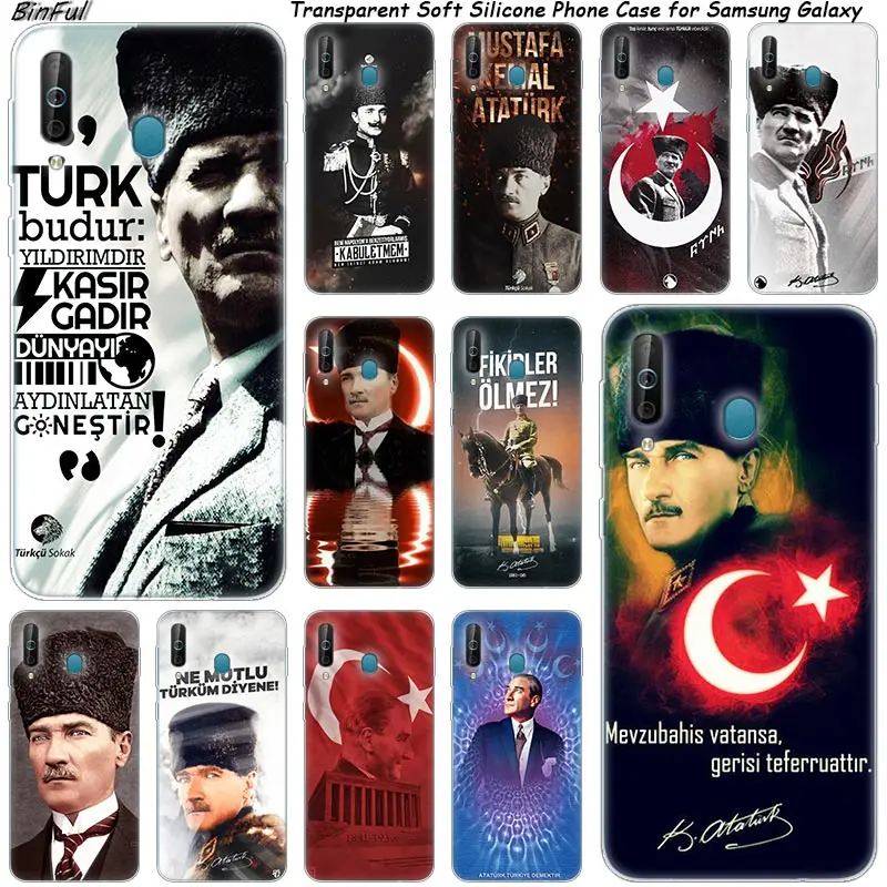 Силиконовый чехол Fenerbahce Mustafa Kemal Ataturk для Samsung Galaxy A80 A70 A60 A50 A40 A40S A30 A20 A2CORE M40 Note 10 Plus 9 8