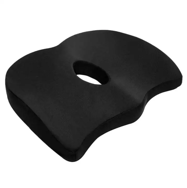 Подушка из пены с эффектом памяти Coussin подушка для копчика ортопедическая конструкция для снятия боли в спине и хвостовой кости Нескользящая ручка