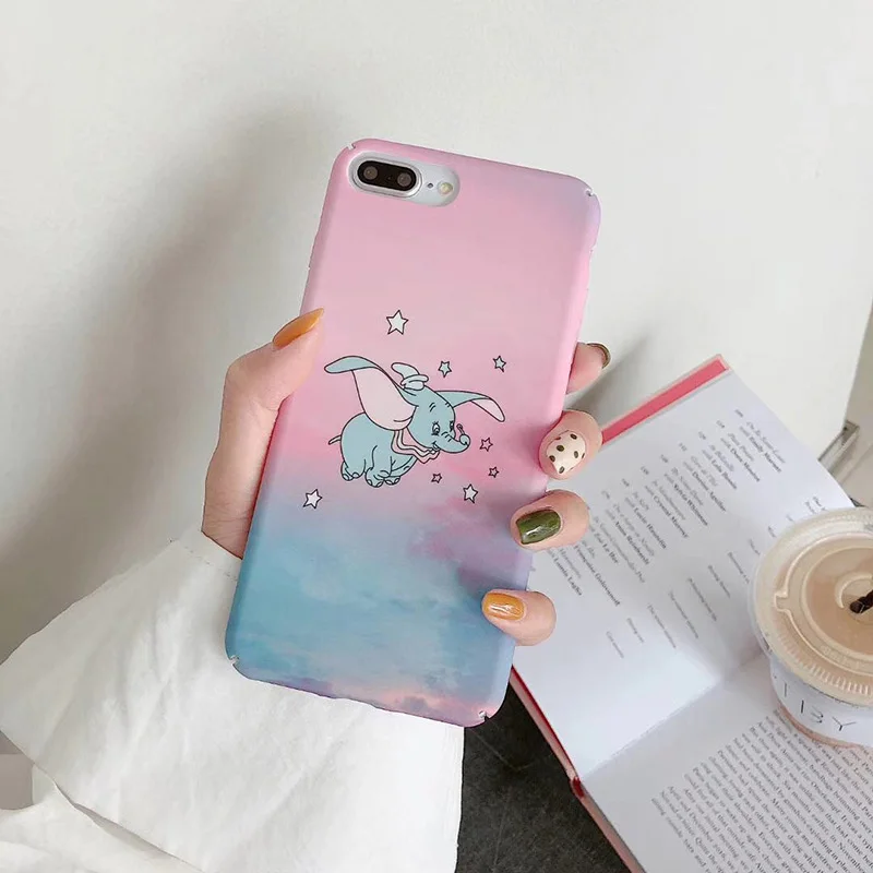 Жесткие ПК-Чехлы для huawei P30 P20 Lite Mate20 Pro Мультфильм Летающий чехол со слоном для Honor 9 10 8X Nova 3 3i 4 задняя крышка fundas Capa - Цвет: 1