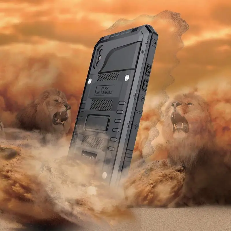Ascromy для iPhone X чехол сверхпрочный защитный чехол для iPhone X 10 8 7 6 6S Plus IP68 водонепроницаемый противоударный чехол