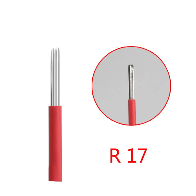 100 шт. иглы для перманентного макияжа бровей|permanent makeup manual|microblading needlespermanent |