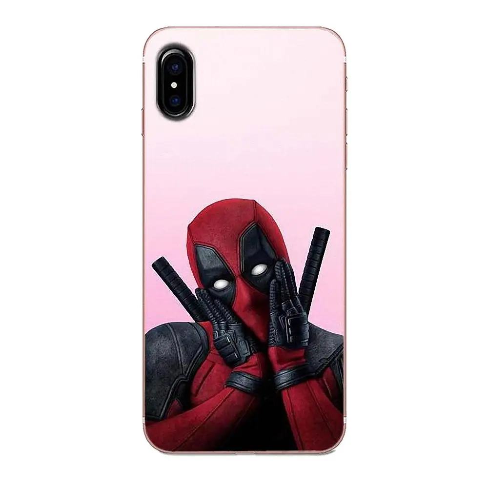 ТПУ мягкий резиновый чехол для телефона милый Дэдпул Huawei P8 P9 P10 P20 P30 Mate 7 8 9 10 20 Lite Plus