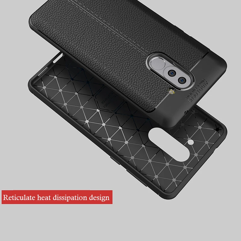 Для Huawei GR5 2017 случае 5.5 дюймов новый роскошный Мягкая силиконовая кожа Дизайн