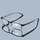 Для мужчин и wo Для мужчин titanium сплава очки для чтения асферическая поверхность 12 слой линзы с покрытием бизнес очки для чтения для пожилых людей