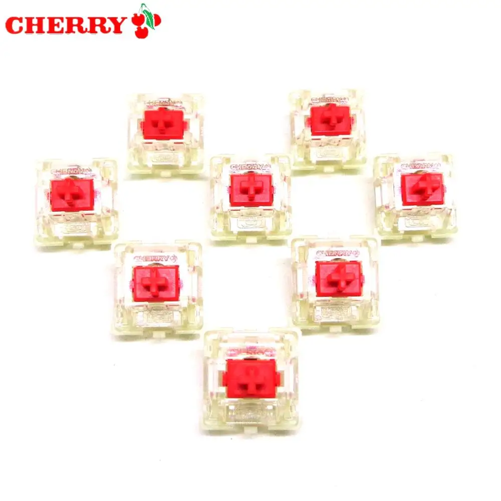 Оптовая продажа Аутентичные RGB Cherry mx переключатели 3 контактная механическая