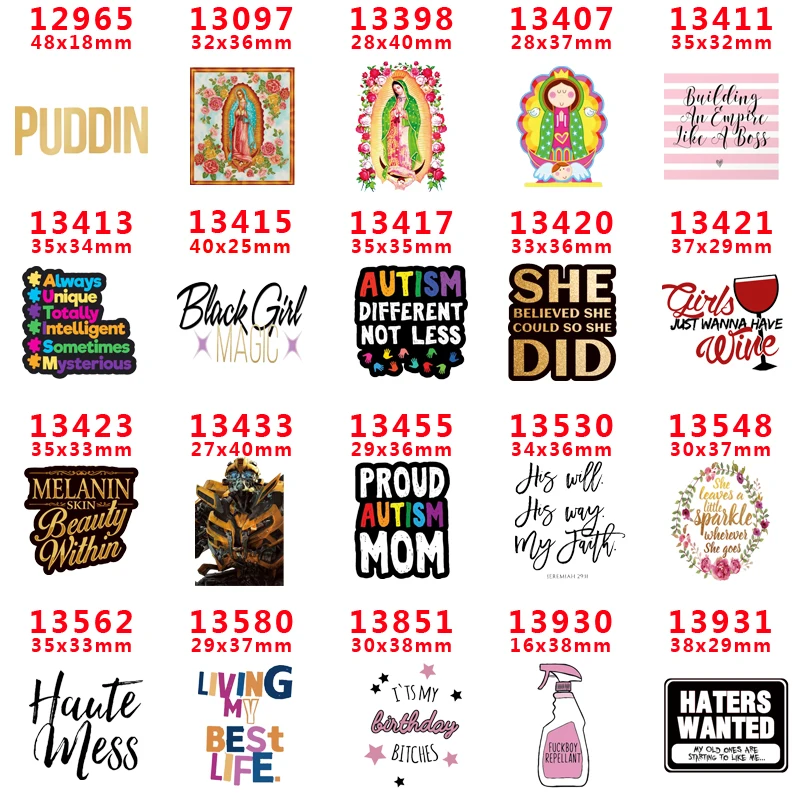 Бесплатная доставка 30 шт. мультяшный персонаж плоский полимер PR 12965 | Дом и сад