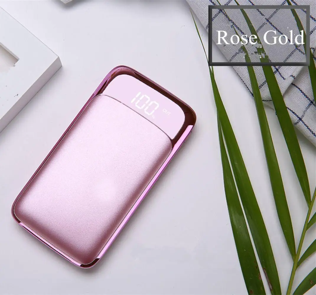Портативное зарядное устройство 30000 mAh power Bank Мобильная Внешняя батарея LEDLight 18650 power bank Poverbank для Xiaomi iPhone samsung huawei
