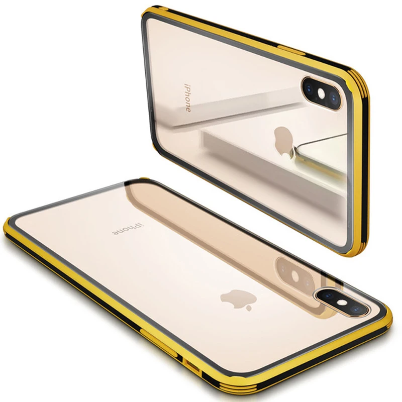 Чехол из закаленного стекла для iPhone 7/8 plus / XR с защитой от падения | Мобильные