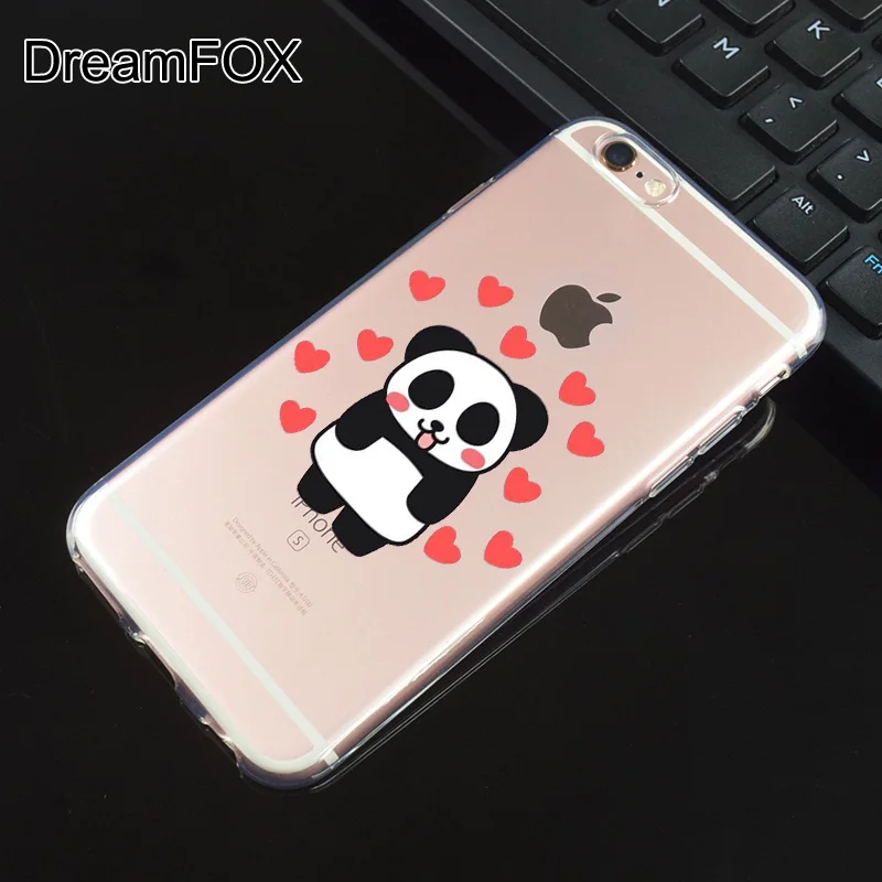 L071 Мягкий ТПУ силиконовый чехол с пандой для Apple iPhone 11 Pro X XR XS Max 8 7 6 6S Plus 5 5S SE 5C 4 4S |