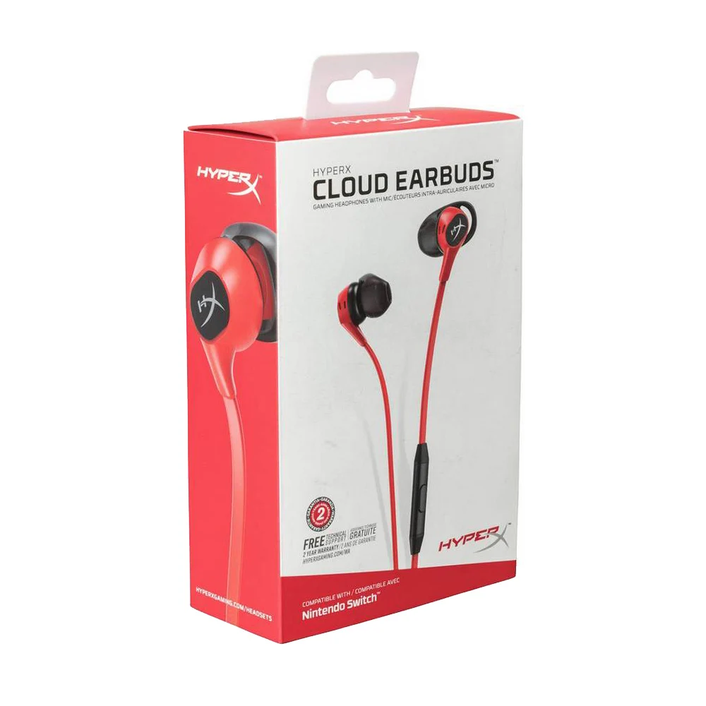 Наушники вкладыши kingston HyperX Cloud игровая гарнитура 3 5 мм с микрофоном иммерсивная