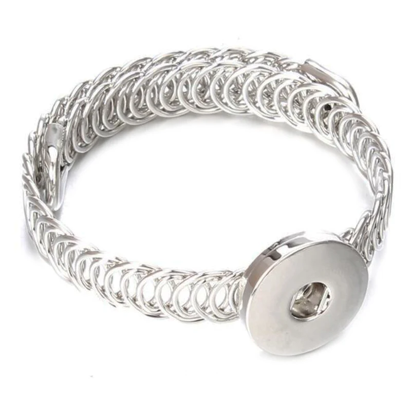Snap Jewelry эластичный браслет Браслеты розовое золото посеребренные оснастки