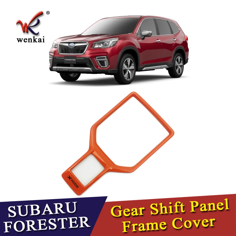 Наклейка на панель коробки переключения передач для Subaru Forester SK 2018 2019|Лепнина