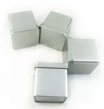 

57X57X60mm High Quality tea tin box Jewelry storage case candy box