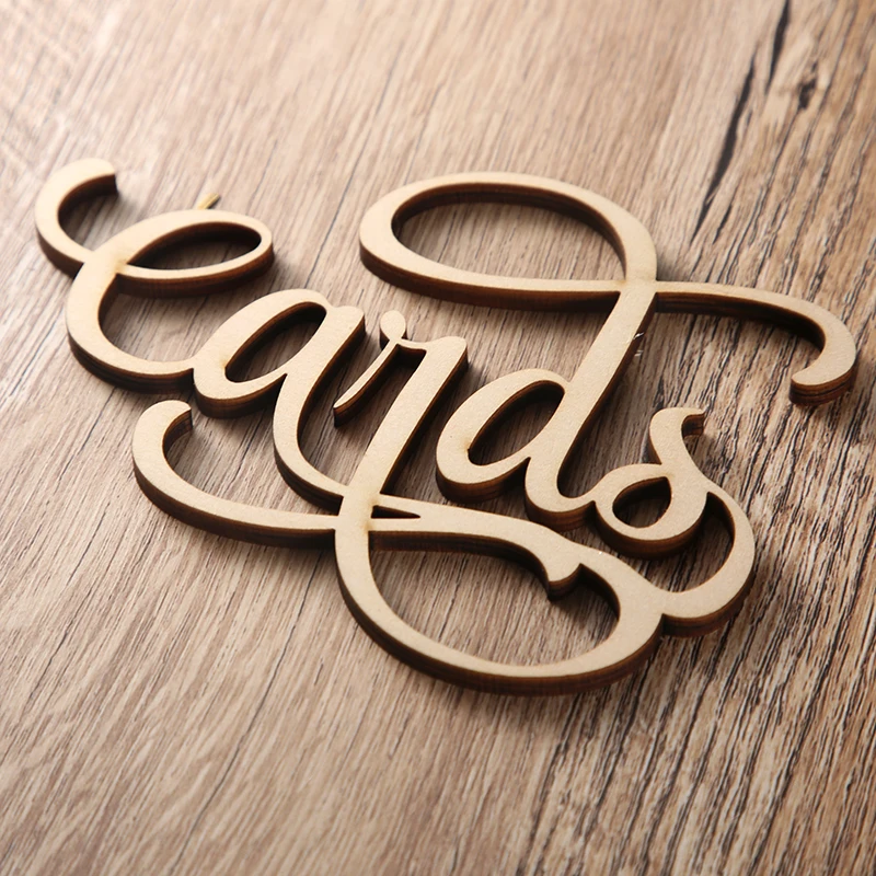 Карточный знак карточный табличка для фотографий в деревенском стиле лазерная