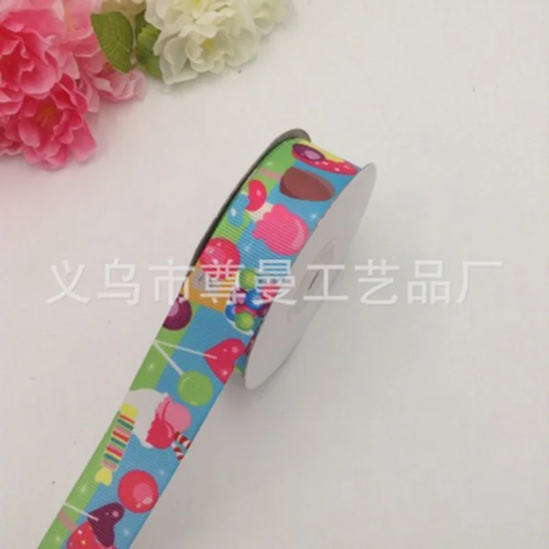 Лента для тесьмы 2 5 см в ширину DIY Цифровая печать Сублимация Whorl одежда