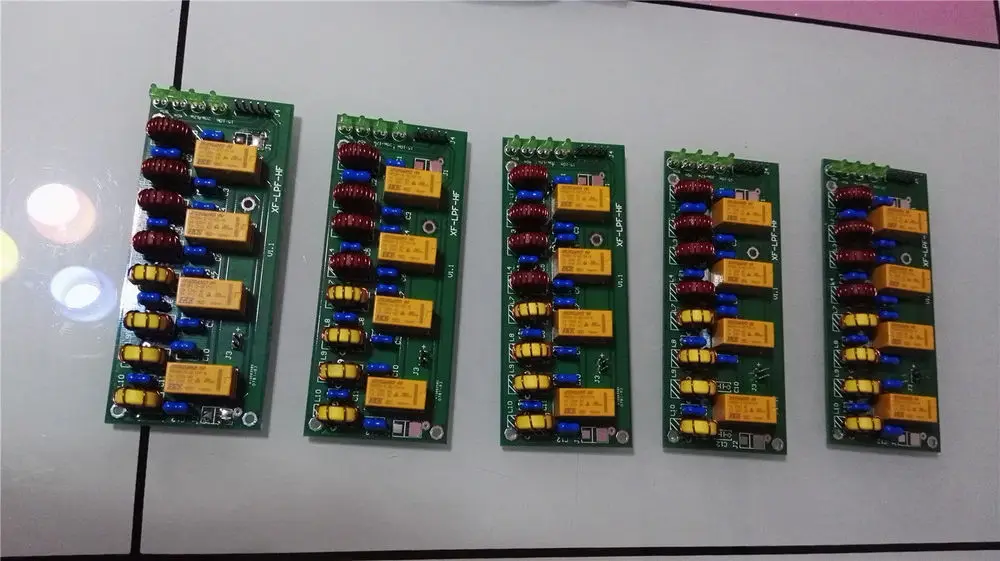 DIY KIT 12v 100W 3 5 Mhz-30Mhz усилитель мощности HF фильтр для нижних частот | Электроника