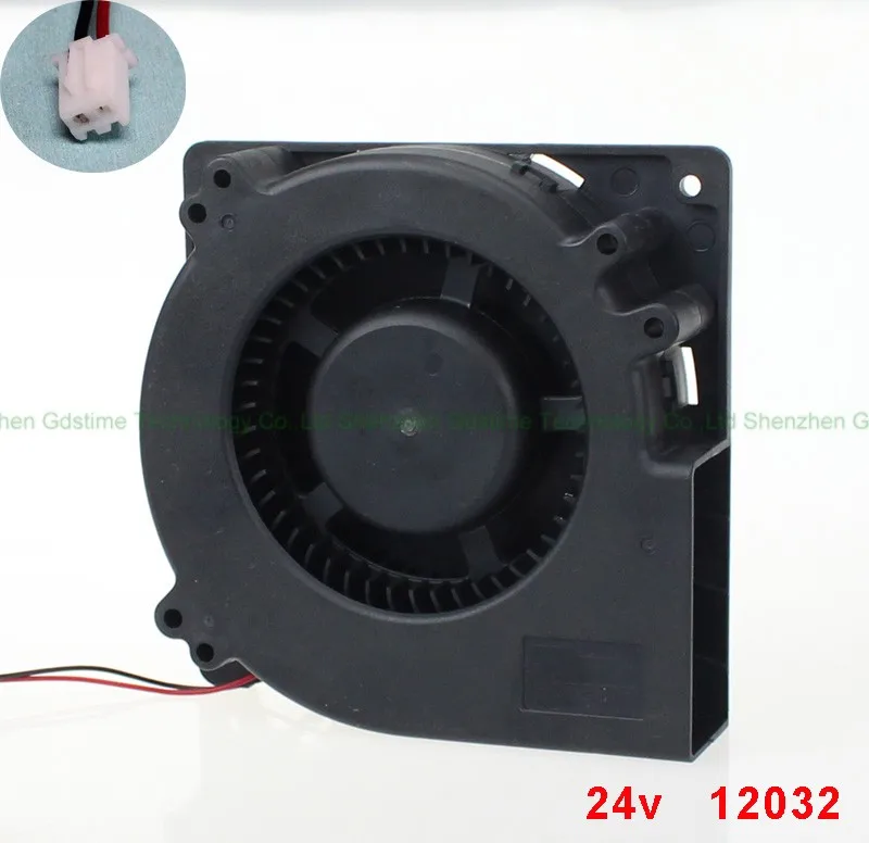 DC24V 120 мм 12 см cm Большой объемный вентилятор турбинный охлаждения центробежный