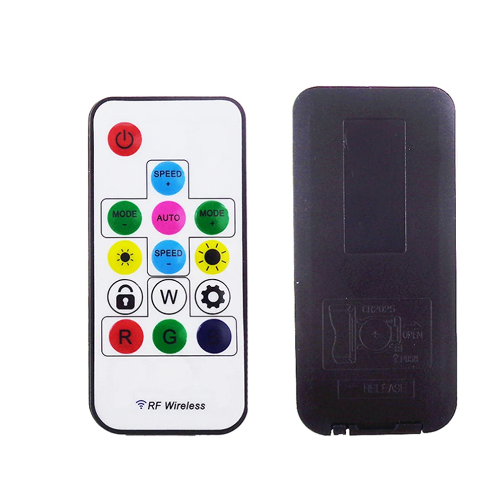 Беспроводной контроллер CHINCOLOR SP103E RF 5 12 В 14 клавиш белый цвет для светодиодных
