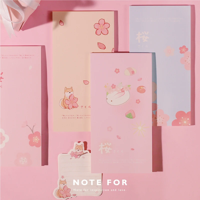 1 Набор блокнотов для заметок Липкие заметки Kawaii Art girl Diy бумажный блокнот iary Скрапбукинг наклейки канцелярские закладки для офиса и школы