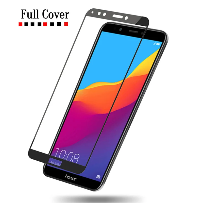 Для huawei honor 7a 7c pro 7x Защитное стекло для экрана полное покрытие защита экрана закаленное стекло для huawey honor 7 honer 7 a c x