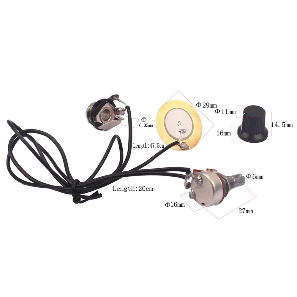 Горячий Электрический пьезоэлементы усилители диски провода пьезо