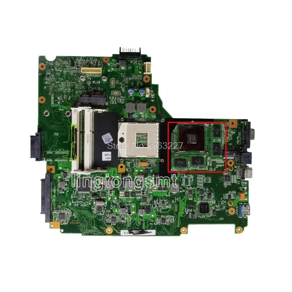 Материнская плата N61JV REV 2 0 для For Asus материнская ноутбука Тест 100% OK|rev 2.0|motherboard for