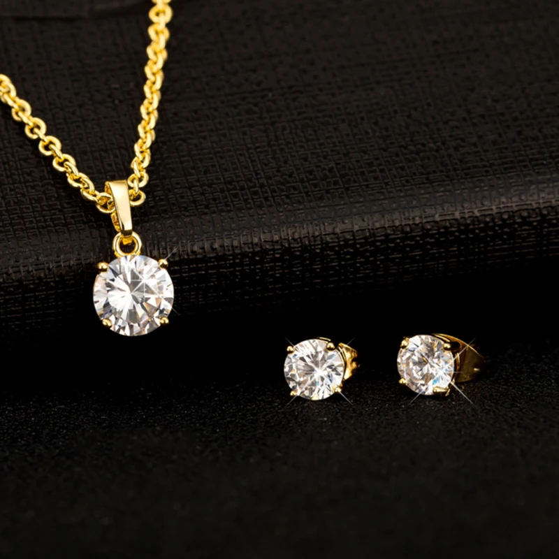 Серьги пусеты для женщин и девочек маленькие серьги 6 мм цвета: желтый золотой