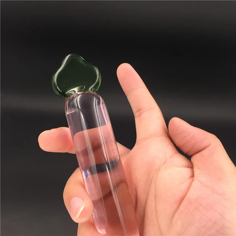 2 шт./лот вибратор и фиолетовый редис стеклянный Кристальный фаллоимитатор