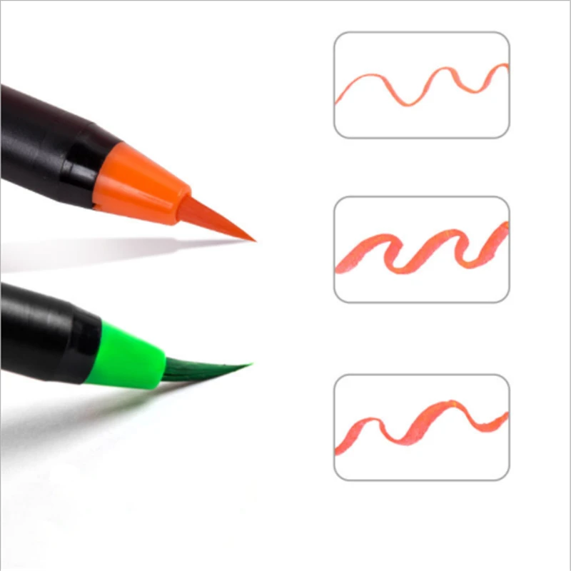 Фломастеры для рисования акварелью 24/48 цветов|Маркеры рисования| |