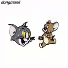 Лидер продаж, классические милые аниме Мультяшные асимметричные серьги-гвоздики с животными для девочек, подарок для детей, F148