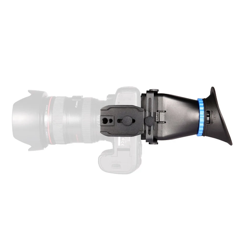 KAMERAR QV-1 ЖК-видоискатель Vie Finder для CANON 5D Mark III II 6D 7D 60D 70D, для Nikon D800 D800E D610 D600 D7200 D90 Genunie
