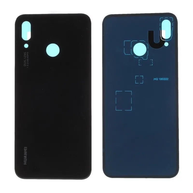 Задняя крышка для Huawei P20 Lite стеклянная с объективом камеры чехол аккумулятора Nova