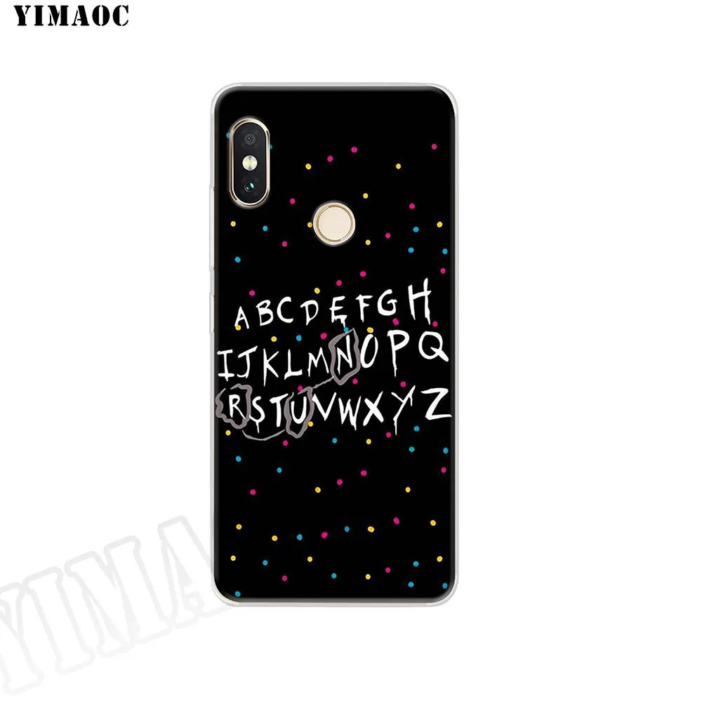 Мягкий силиконовый чехол YIMAOC Stranger Things для POCOPHONE F1 Xiaomi Redmi Note 6 7 Pro 6A Mi 8 Lite из ТПУ |