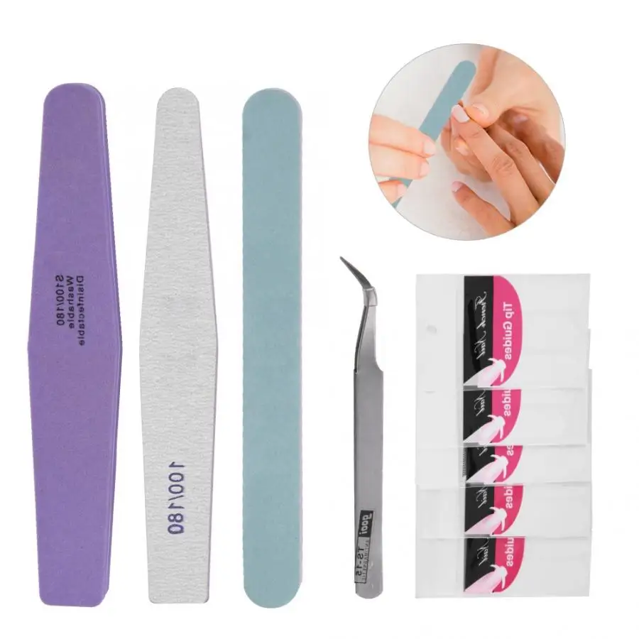 5 шт. набор инструментов для маникюра и педикюра|Пилки ногтей буферы| |