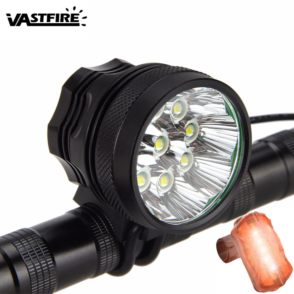 3 режима передняя фара велосипедный светильник водонепроницаемый 18000Lm 9x XML U2