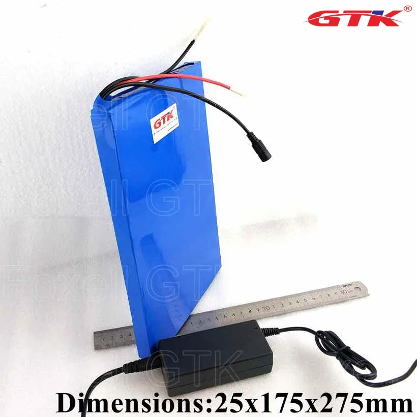 Ультра тонкий маленький размер OEM комплект литий ионный батарей 36v 10ah 350w 500 Вт