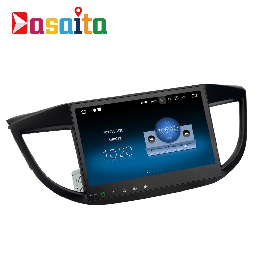 Dasaita 10 2 &quotAndroid 8 1 Автомобильный GPS плеер Navi для Honda CRV 2012 2014 с 2G + 16G четырехъядерный