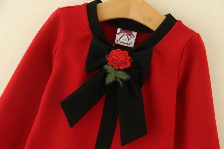Детское платье для девочек принцессы в полоску с бантом сезон весна Vestidos одежда