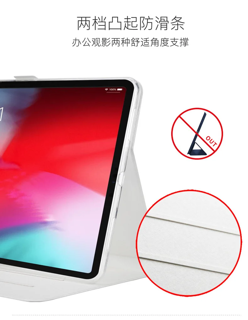 Чехол для нового iPad Pro 12,9 мультфильм живопись Мягкий ТПУ PU Флип Стенд чехол для Apple iPad Pro 12,9 '' чехол для планшета Funda+ ручка
