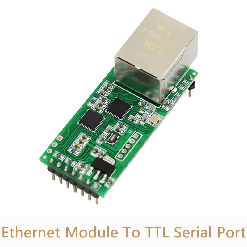 10 шт./лот сетевой модуль Ethernet к последовательному порту RJ45 сетевому TTL может