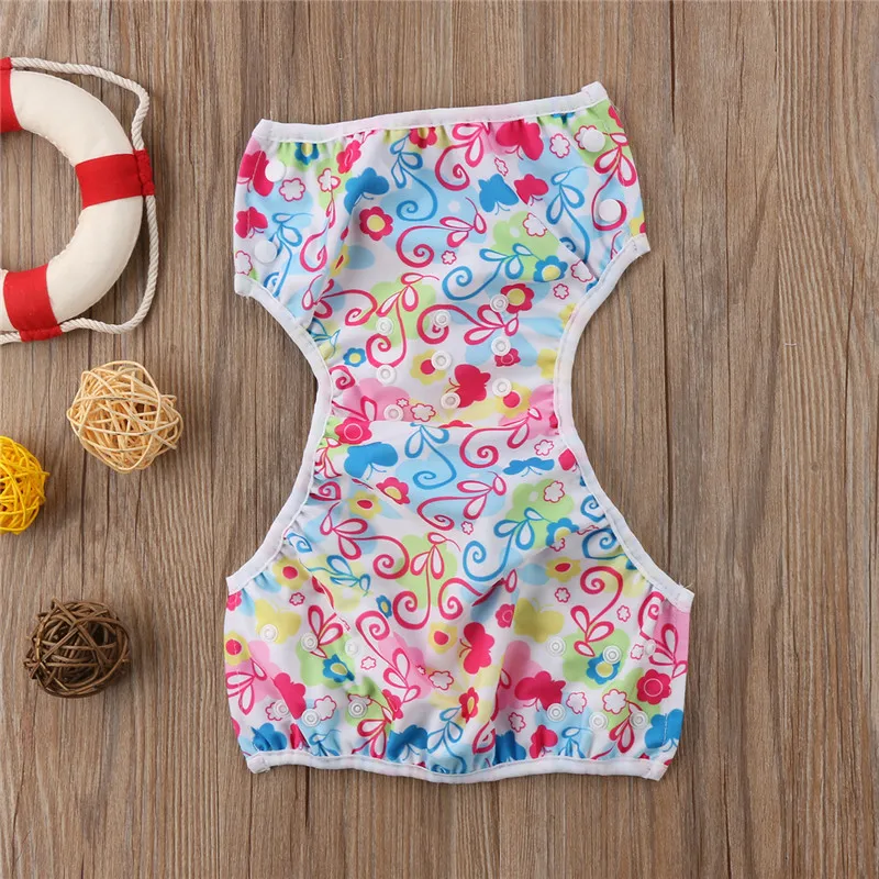 Детские Плавание подгузники многоразовые новорожденных купальный костюм для