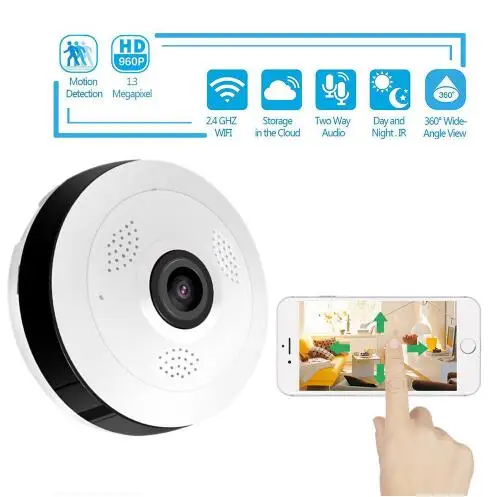 V380 HD 960 P/1080 phvr WI FI IP Камера 2.0MP Поддержка Max карты TF объемом 64 ГБ P2P двухканальную