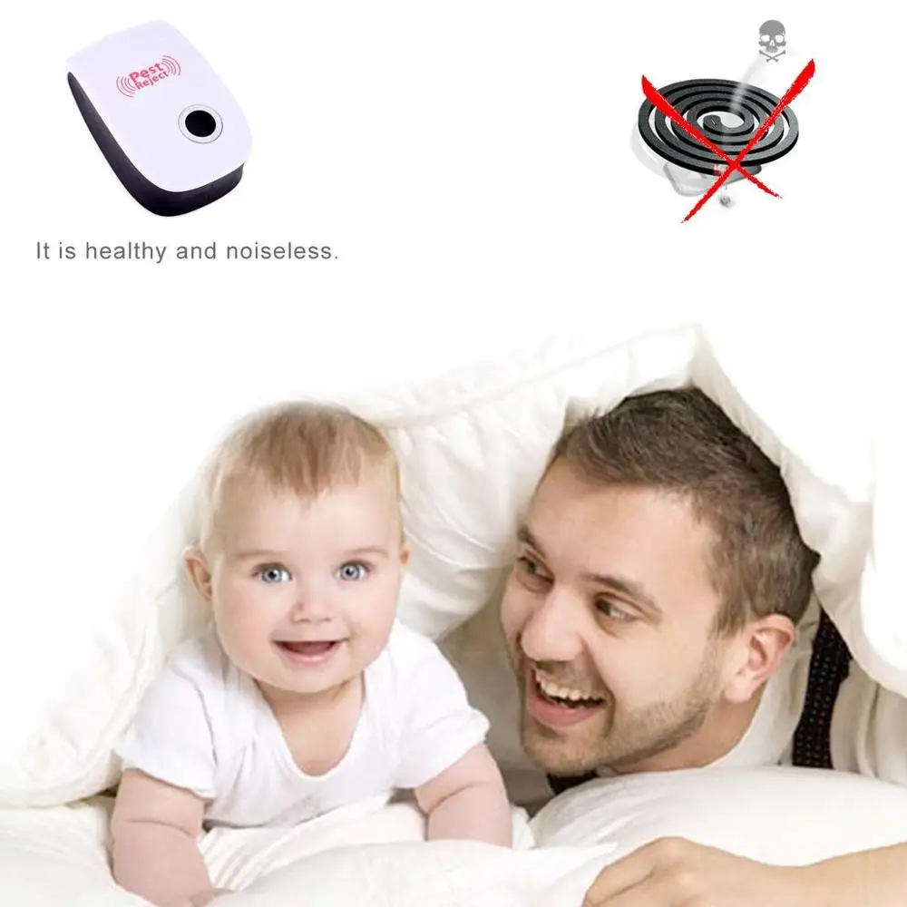 Электронный ультразвуковой против комаров насекомых Отпугиватель крыс мышь