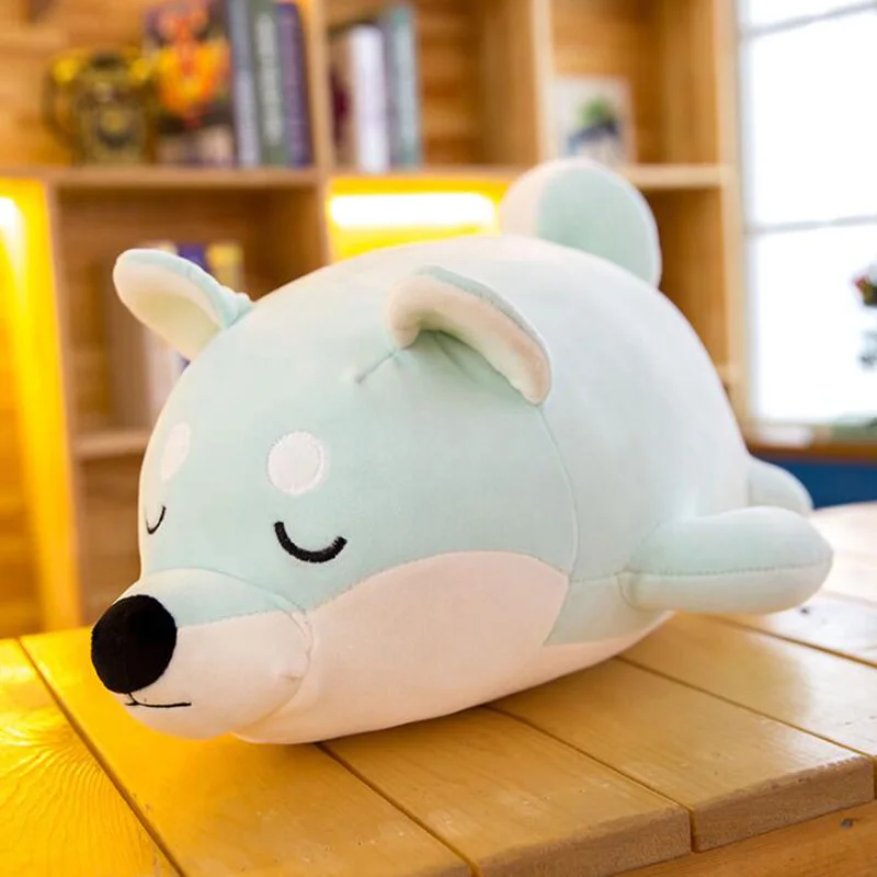 Милая плюшевая игрушка Akita кукла креативная собака подушка в виде животного для